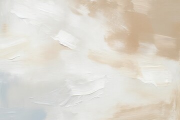 Poster - Soft Blending of Neutral Tones in Abstract Art with Subtle Textures and Aesthetic Composition for Modern Interior Design