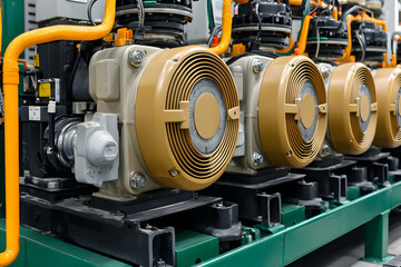 Poster - Industrial machinery in a facility