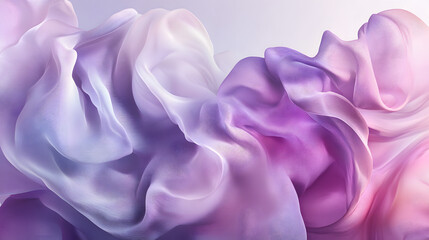 Poster - Close up view of pink and white flower petals with soft focus on natural background