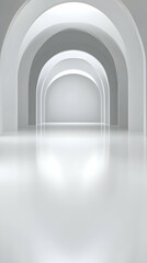 Wall Mural - Abstract 3D Archway Background