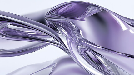 Poster - Close up of a purple object resting on a white surface with a blurred background