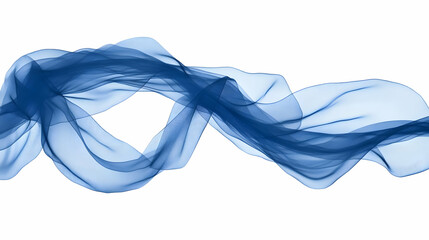 Wall Mural - Abstract Blue Wave Illustration