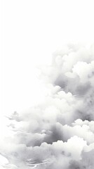 Canvas Print - Cloud backgrounds outdoors nature.