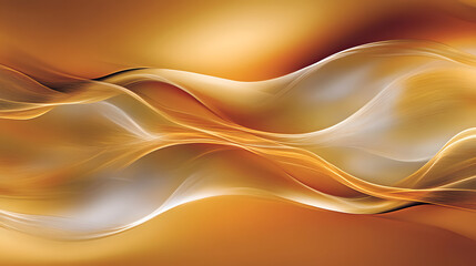 Poster - Abstract background featuring a blend of brown and white colors with a smooth texture and glowing effect