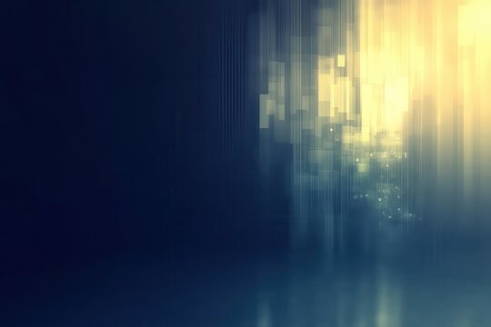 Glowing digital lines pulse across a high-tech backdrop, creating a stunning visual display of data flow and innovation.