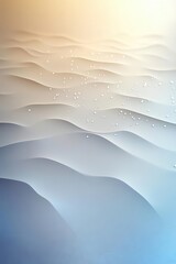 Poster - Abstract digital points create a ripple effect, symbolizing the heartbeat of technology and innovation in a futuristic environment.