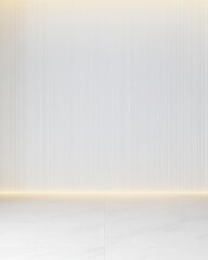 Poster - a minimalist 3d studio, illuminated by a single glowing lightbox, creates a sleek, modern environmen