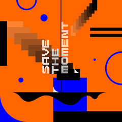 Poster - Abstract geometric background. Design poster with the flat figures. Vector illustration.