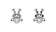 © Graphicsmine - Robot icon design with white background stock illustration