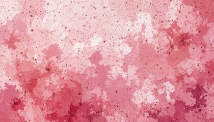 Wall Mural - Abstract pink background with flowing paint and soft wave patterns