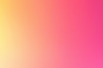 Poster - Colorful gradient background blending warm hues of pink and yellow for creative design projects
