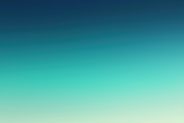 Poster - Colorful gradient sky showcases serene hues of blue and green at sunset