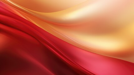 Wall Mural - dimension red  gold background