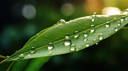 Wall Mural - nature background leaves