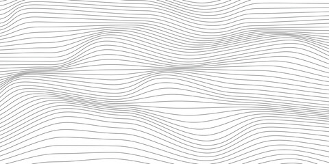 Poster - Gray pattern lines abstract background. Vector Illustration