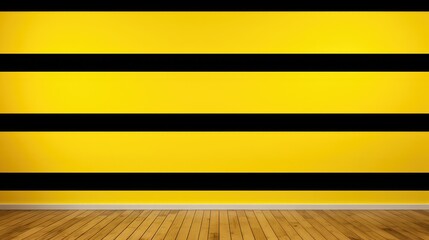 Wall Mural - design black and yellow backgrounds