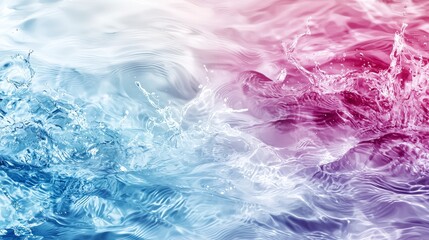 Aufkleber - Soft pastel water ripple texture with subtle variations serene abstract art digital creation calm environment close-up view