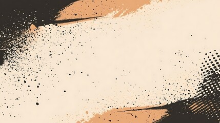 Leinwandbilder - Abstract graphic design background with color paint strokes