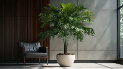 Canvas Print - decor tree in pot