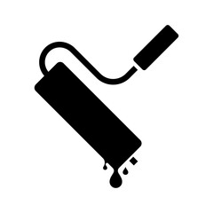 Poster - Cushion icon. Silhouette style. Vector icons.