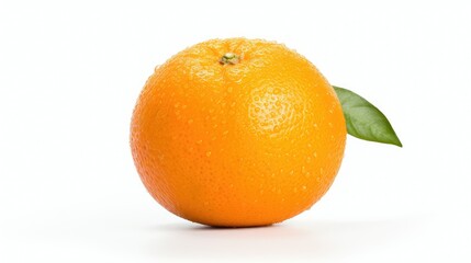 Wall Mural - close navel oranges isolated