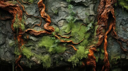 Canvas Print - surface rainforest tree