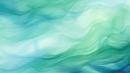 Wall Mural - calming blue green abstract background