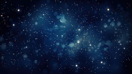 Wall Mural - stars navy blue background