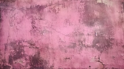 Canvas Print - worn pink grunge texture