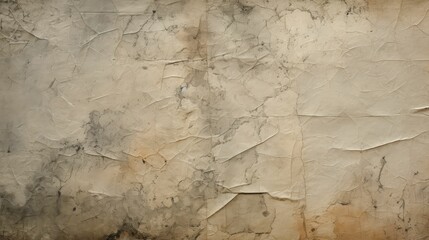 Wall Mural - crinkled dirty paper texture