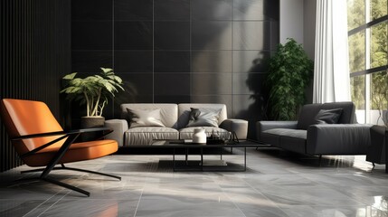 Wall Mural - living tile floor texture