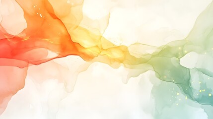 Aufkleber - abstract colorful waves in soft hues for background design