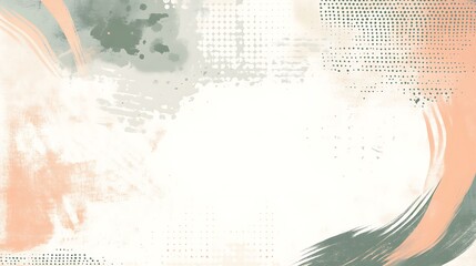 Poster - Abstract design with soft color palette, suitable for background or graphic element