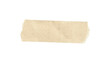 © Pixora - Vintage brown Torn Paper on a Transparent Background, Adhesive paper tape isolated on a white background