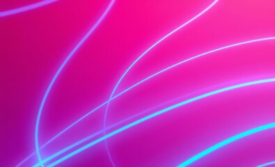 Wall Mural - 3d rendering glowing lines neon lights abstract psychedelic background red blue vibrant colors produ