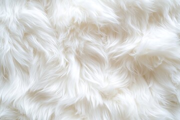 Poster - Soft, fluffy white fur texture is beautifully highlighted by dramatic lighting, revealing bold shadows that enhance its delicate appearance and inviting warmth