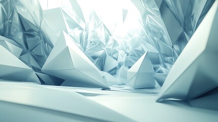 Poster - Abstract Geometric Interior Space