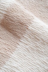Poster - This textile-inspired backdrop showcases a warm woven wool texture, combining white and beige fibers for an inviting and cozy atmosphere, perfect for enhancing any space