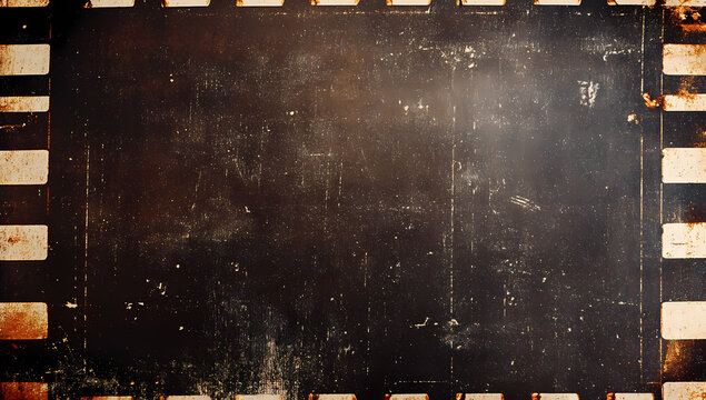 A vintage film background with scratches and dust, perfect for adding an aged texture to your designs