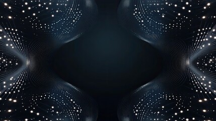 Fototapete - Vibrant close-up of a purple halftone background featuring blurred LED patterns, ideal for design, banner, or poster use