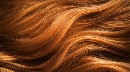 Leinwandbilder - Shimmering Waves of Vibrant Orange Curls   Captivating Abstract Texture and Pattern with Flowing Mesmerizing Movement and Intricate Complexity