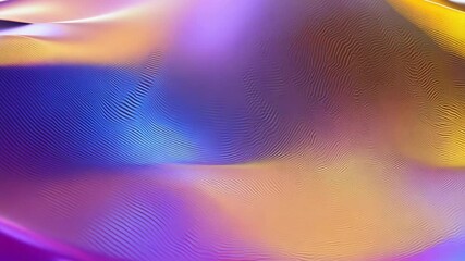 Poster - vibrant abstract background with dynamic waves and shiny textures