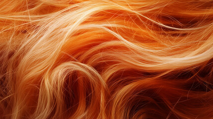 Leinwandbilder - Stunning abstract background featuring fiery orange swirling waves and fluid textures with a dynamic captivating movement and visually striking composition  This vibrant