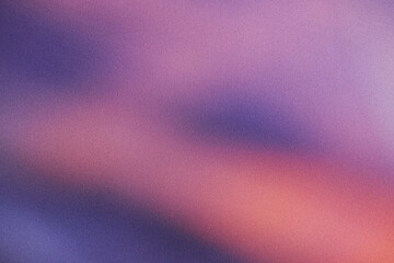 Fototapete - Pink purple abstract gradient with grain noise texture