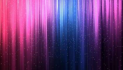 Poster - abstract background, vertical lines of neon blue and pink, digital network, vector illustration
