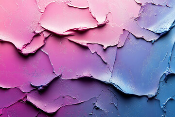 Poster - multicolored art painting texture generative ai