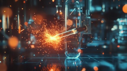 Poster - Innovative lab research creating sparks of scientific discovery moment