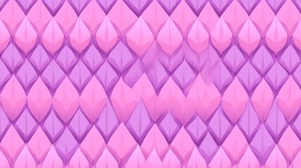 Poster - Abstract Repeating Pink and Purple Shapes Texture Pattern with 3D Geometric Feel