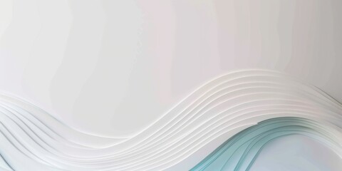 Poster - An abstract minimalist artwork on a clean white background, Minimalist patterns in soft pastel shades, Modern minimalist style