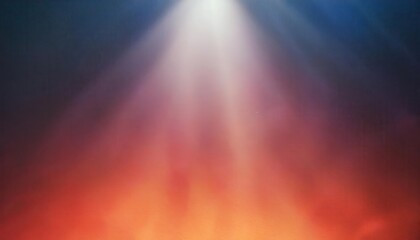 Poster - ethereal spotlight with red and blue gradient background for abstract art, meditation, or spiritual themed designs

